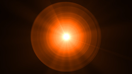 Beautiful light flares. Glowing streaks on dark background. Luminous abstract sparkling lined background. light effect wallpaper. Sci fi technology.の写真素材