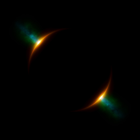 Abstract background. luminous swirling. Elegant glowing circle. Sparking particle. Space tunnel....
