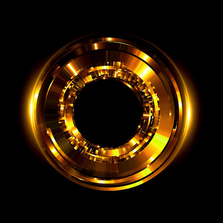 Abstract background. luminous swirling. Elegant glowing circle. 
Sparking particle. Space tunnel. Glossy jellyfish. Colorful ellipse. Glint sphereの写真素材