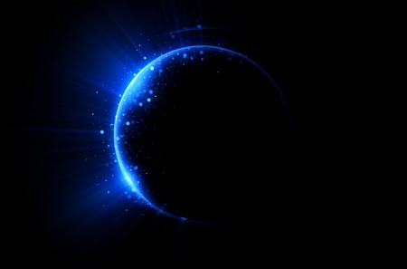 Abstract background. luminous swirling. Elegant glowing circle. Big data cloud. Light ring.Sparking particle. Space tunnel. Colorful ellipse. Glint sphere. Bright border. Magic portal. Energy ball. の写真素材