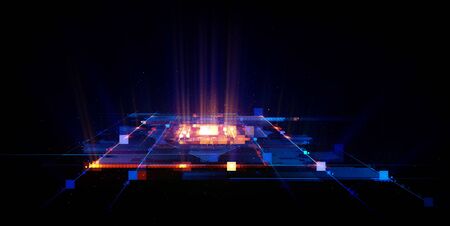 3d render abstract background