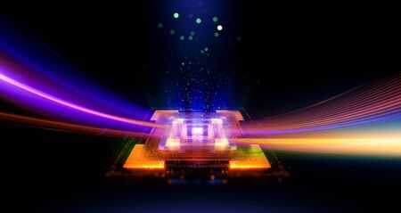3d render abstract background