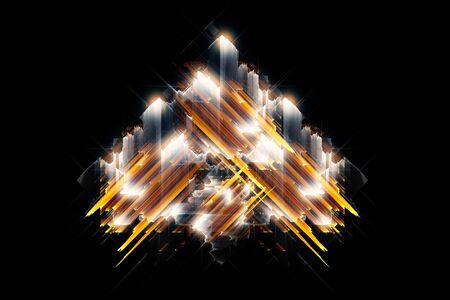 Energy effect abstract background