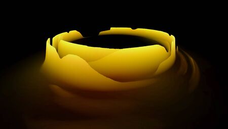 Abstract background. Motion swirl. Glowing circle. Bright spiral. Glow podium. Empty Scene. Space...