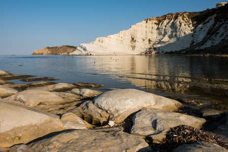 The white cliff calledの写真素材