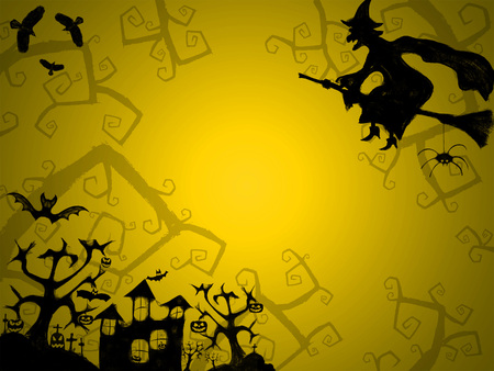 Halloween backgroundの写真素材