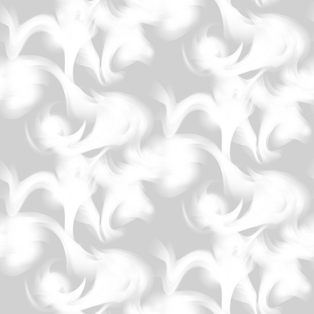 Cigarette smoke trail seamless pattern.の写真素材