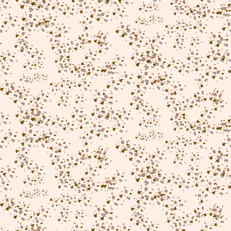 Abstract light pink colors seamless dotted vector pattern. Repeat texture background.のイラスト素材