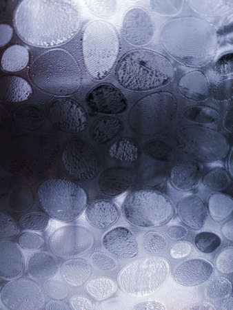 different ovals on a gray background, creative patternの写真素材