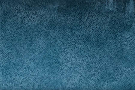 faux leather close up, blue dermantine with texture