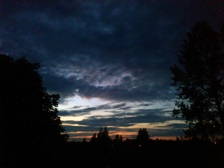 nightfallの写真素材