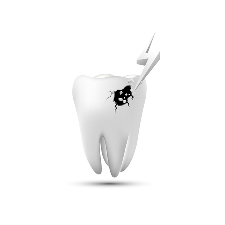 Dental Icon,Protect Tooth - Illustrationのイラスト素材