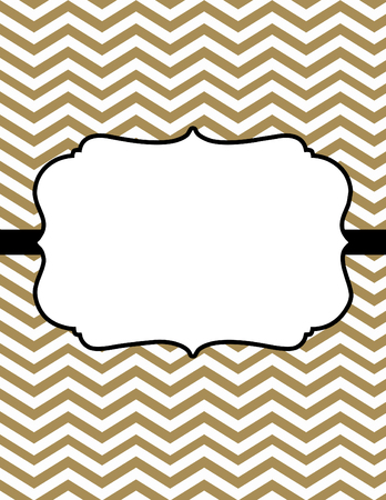 Elegant Quote Label Artwork - Gold Themeの写真素材