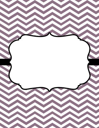 Elegant Quote Label Artwork - Purple Themeの写真素材