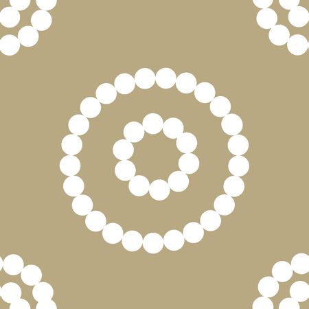 Sweet Design - Dots In Circles - Light Gold Themeの写真素材