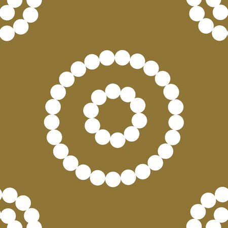 Sweet Design - Dots In Circles - Gold Themeの写真素材