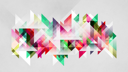 Break the Mirror Art - Green Themeの写真素材