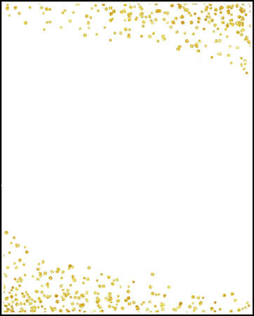 White & Sparkly Gold Background For Quote Imagesの写真素材
