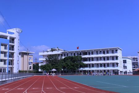 Campus sport fieldのeditorial素材