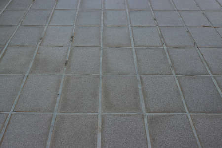 Tiled floor around the house.の写真素材
