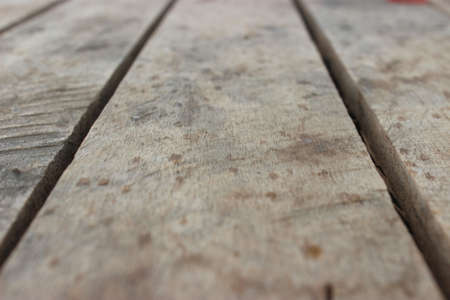 Wooden floor outdoor the home.の写真素材