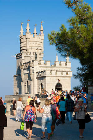 The Crimea, Ukraine - September 7, 2012 - the Swallowのeditorial素材