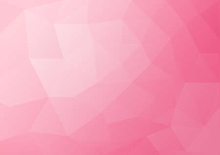 Pink abstract low polygon backgroundの写真素材