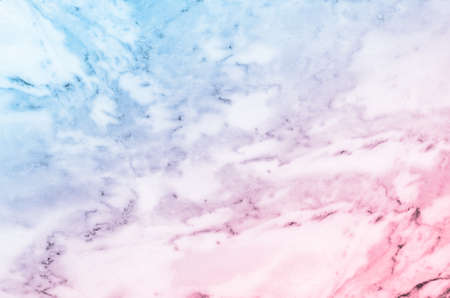 Pastel blue and pink marble stone texture backgroundの写真素材