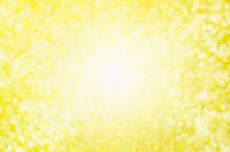 Abstract yellow blur background - Beautiful light gold bokeh backgroundの写真素材