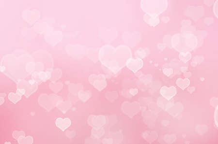 Pink abstract background, Pink bokeh backgroundの写真素材
