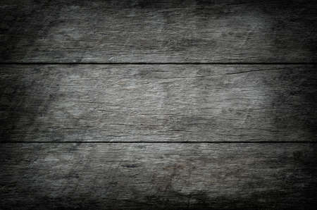 Old wooden texture background with vignette toneの写真素材