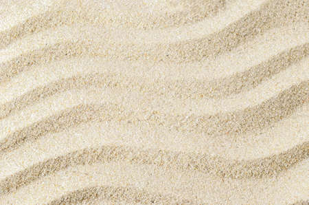 White sand texture background with wave patternの写真素材