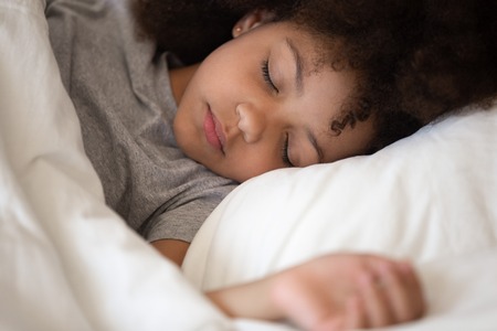 sleeping girl child 