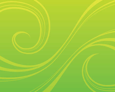  Swirly green backgroundのイラスト素材