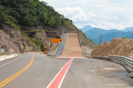 braking rampの写真素材