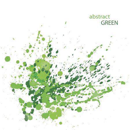 Abstract Grunge Greenのイラスト素材