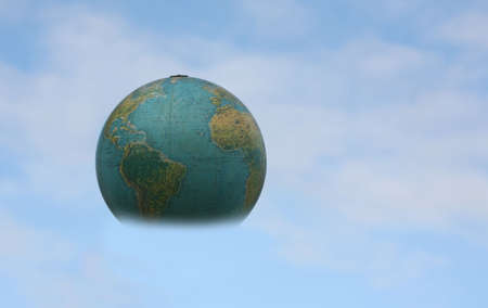 world in my handの写真素材