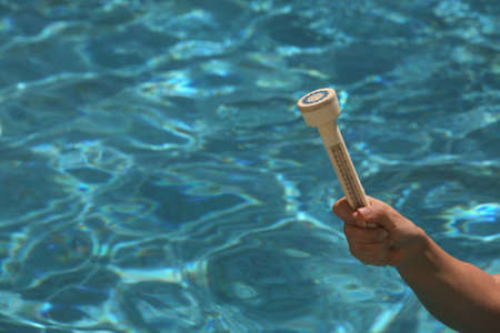 water thermometerの写真素材