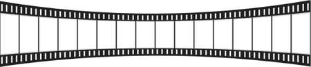 film strip long perspective backのイラスト素材