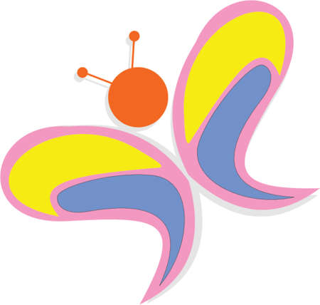 butterflyのイラスト素材