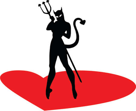 devil womanのイラスト素材