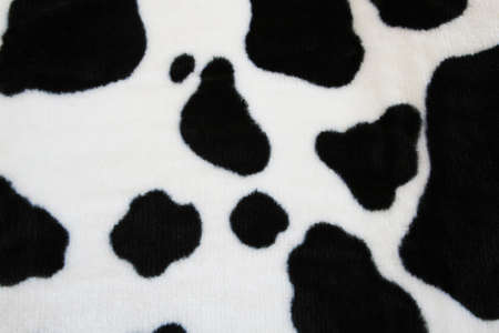 fabric with a cow skin pattern