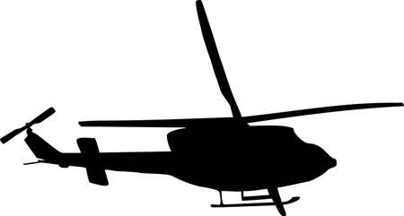 illustration of a helicopter のイラスト素材