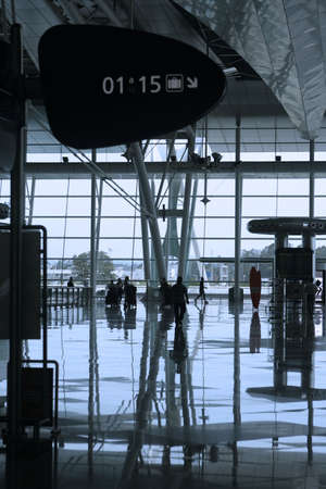 reflex at the airport building