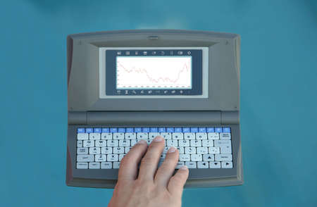 personal computer with a exchange graph