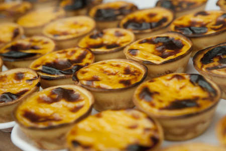 Portugese pastries - pasteis de nata.