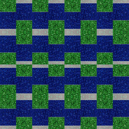 abstract design with gray, green and blue colors, background and texture