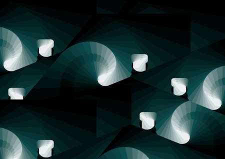 abstract design in green gradient colors, background and texture