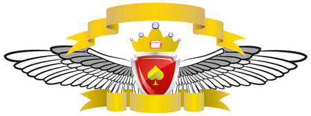 Abstract emblem is shown in the image.のイラスト素材