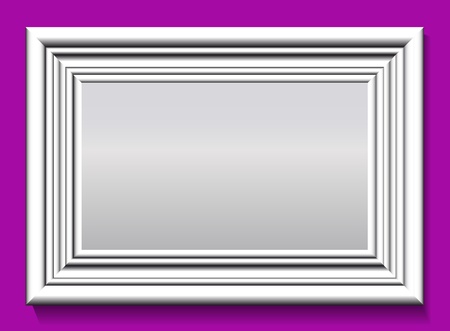 Frame for text and images is shown in picture.のイラスト素材